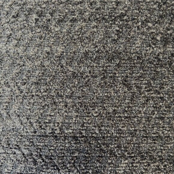 Dark Gray Textured Chenille Square Accent Throw Pillow 18" x 18" NWOT - Picture 4 of 4